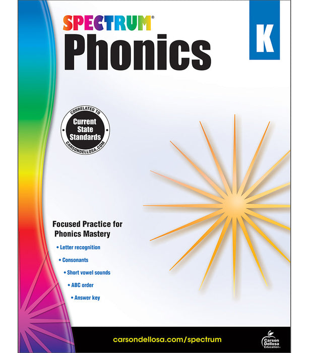 SPECTRUM PHONICS BOOK GRADE K [CD704603]