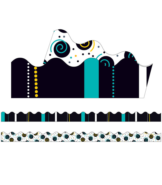 BLACK AND WHITE & BOLD BORDERS [CD108190] (D)