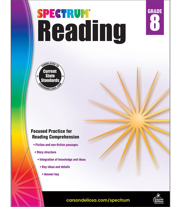 SPECTRUM READING BOOK GRADE 8 [CD704586]