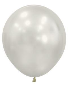 Sempertex 18 Inch Silk Oyster White Latex Balloons Bag of 25 [55540]