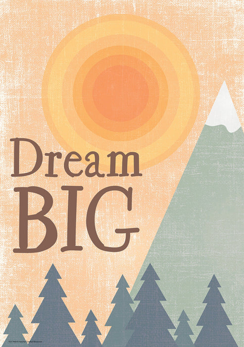 Dream Big Positive Poster [TCR7460]