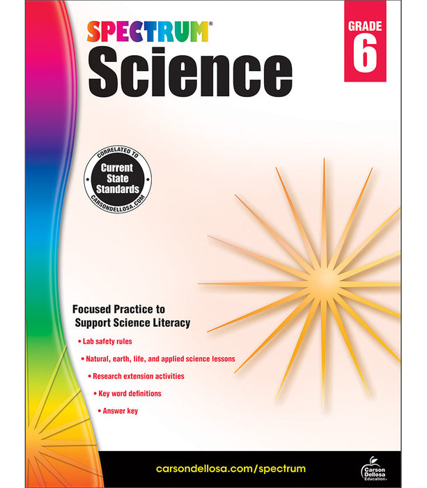 SPECTRUM SCIENCE BOOK GRADE 6 [CD704619]