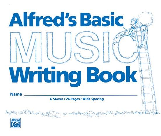 Alfred's Basic Music Writing Book (8" x 6") [00-200]
