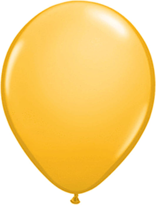Qualatex Goldenrod 5 Inch Latex Balloons Bag of 100 [43559]