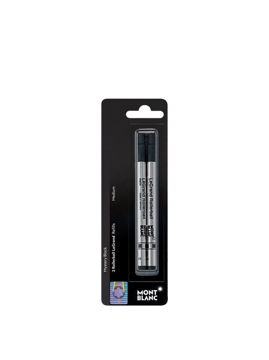 Montblanc Rollerball LeGrand Refills - Mystery Black Medium 107884 (2 Pack) [107884]