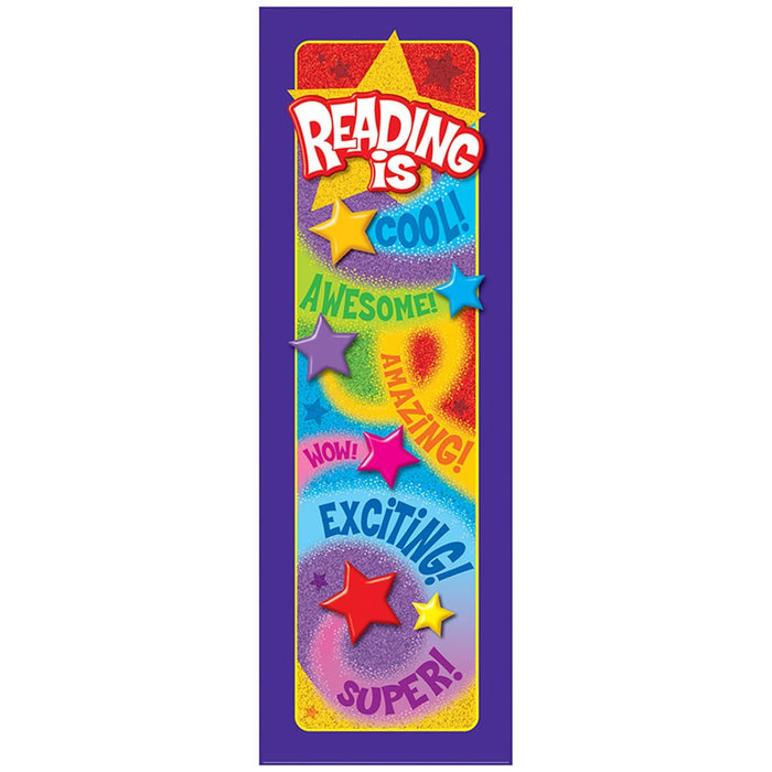 Reading is... Praise Words ‘n Stars Bookmarks [T12080]