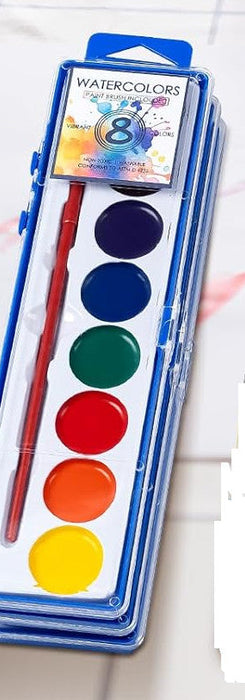 Watercolor Paint Set, Washable Watercolor Paint [SCYL-240505-8C36P]