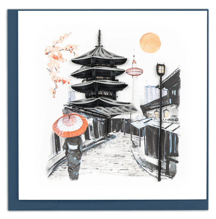 Quilled Kyoto All Occassion Greeting Card [JP014]