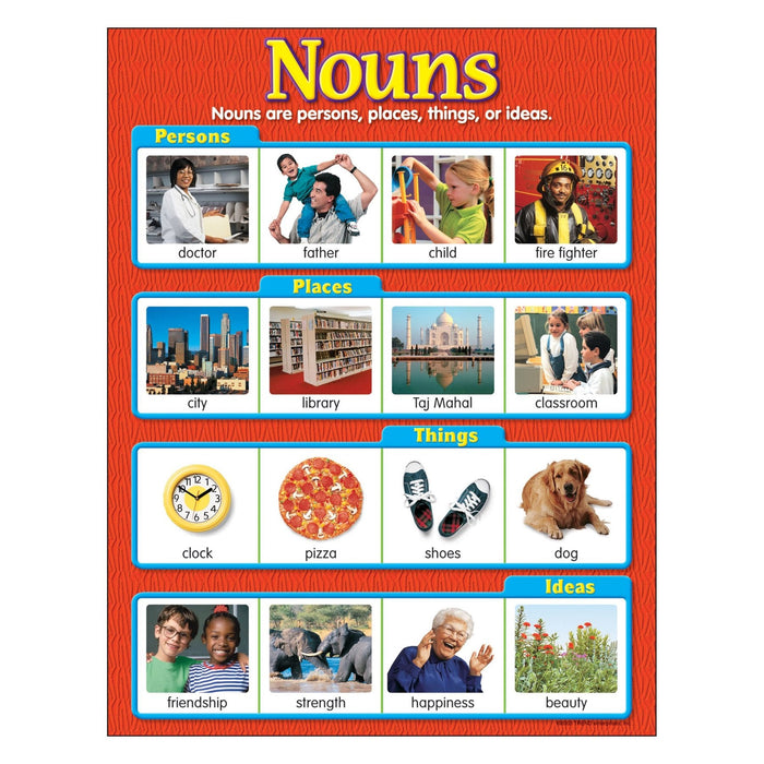 NOUNS Learning Chart 17x22 [T38130]