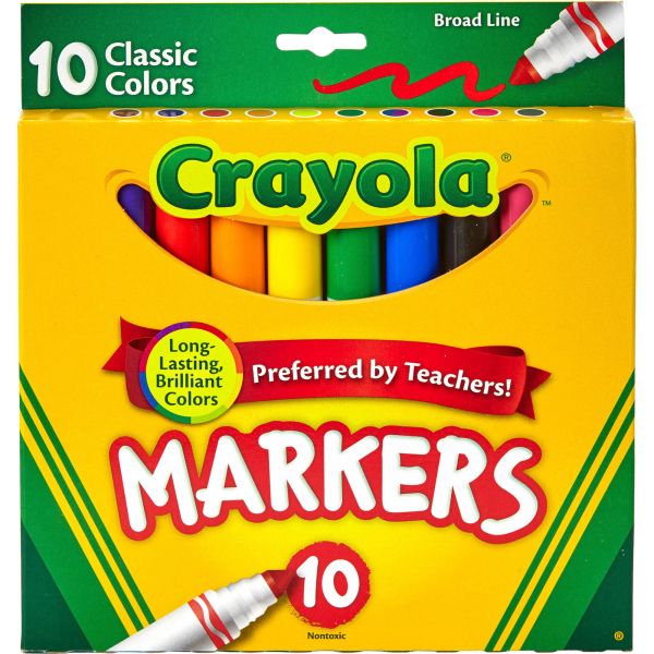 Crayola Broad Line Markers [BIN587722]