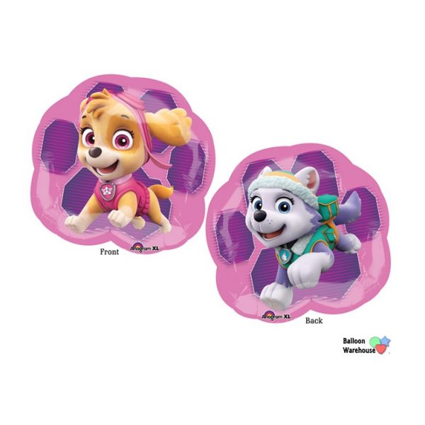 Paw Patrol Girls Super Shape 25 Inch Foil Mylar Balloon [34269]