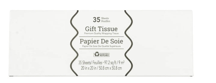 White Gift Tissue 35 sheets [720532]