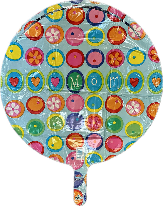 MOM 18 Inch Foil Mylar Balloon [15307]