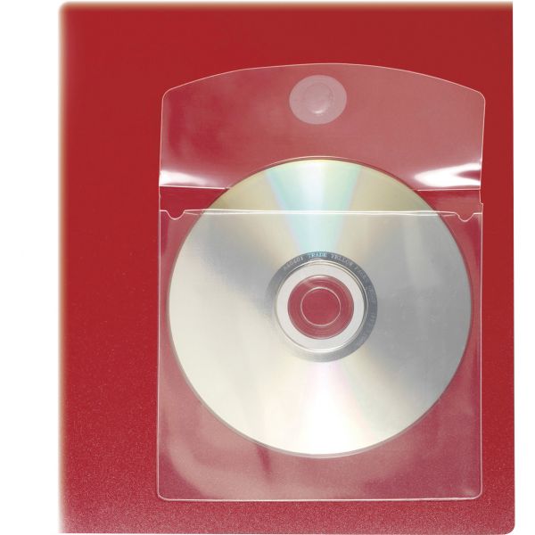 Cardinal HOLDit! Self-Adhesive CD/DVD Disk Pockets [CRD21845]