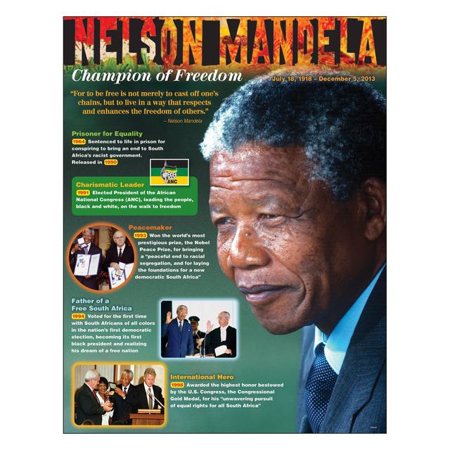 Nelson Mandela Learning Chart 17x22 [T38342]