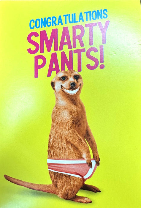 Smarty Pants Graduation Greeting Card [GRT32417]