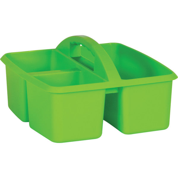 Lime Green Plastic Storage Caddy [TCR20905]