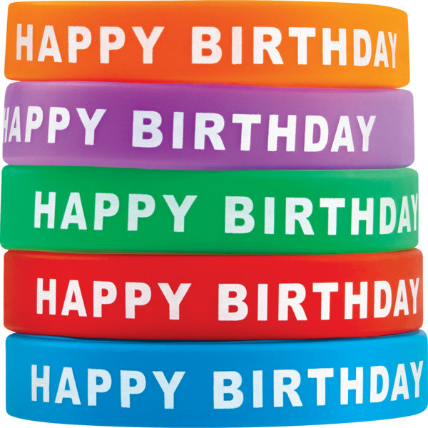Happy Birthday Wristbands [TCR6559]