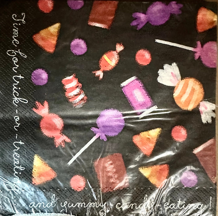 Halloween Candy Lunch Size Napkins 16 Count [LV6173]