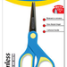 BAZIC 5" Soft Grip Pointed Tip Stainless Steel Scissors [4413]