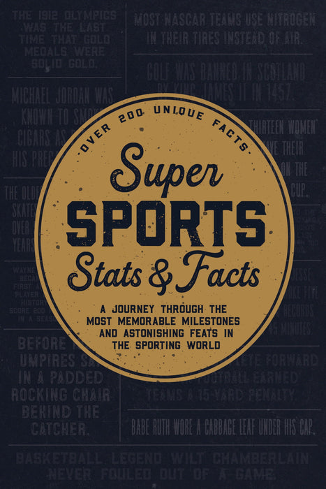 Super Sports Stats & Facts Book [49823]