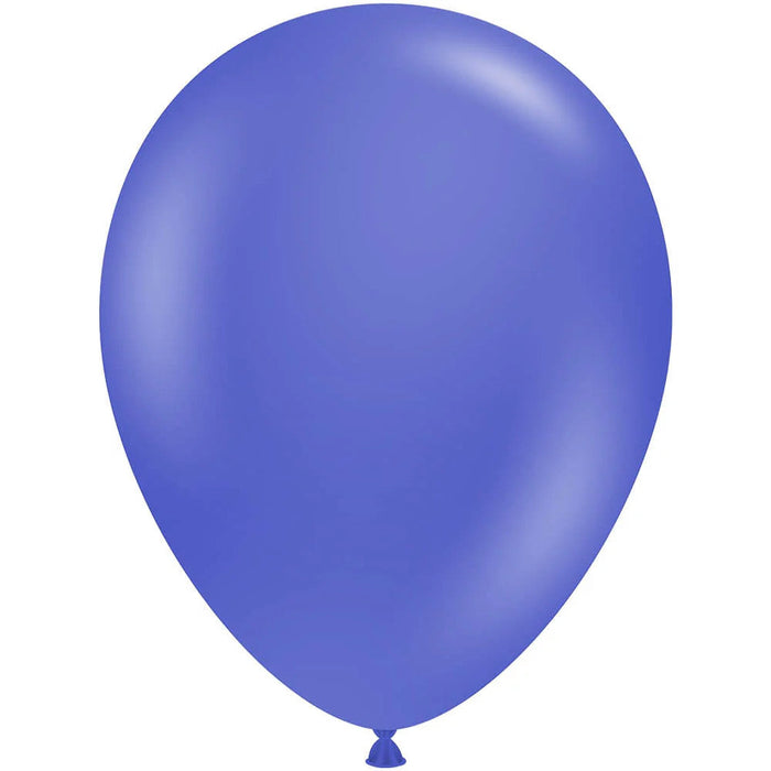 TufTex Periwinkle Blue 11 Inch Latex Balloons Bag of 100 [23237]