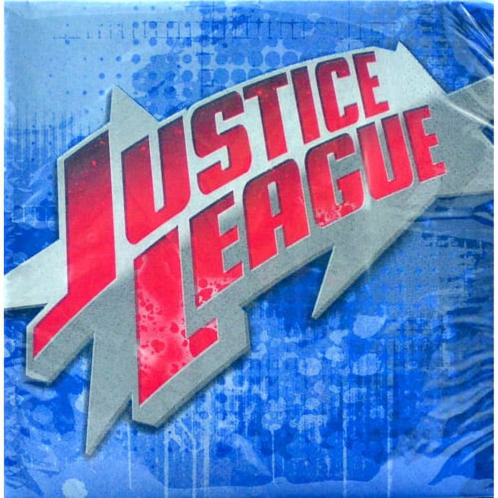 Justice League 2-Ply Napkins 16 pack [1LUN5007]