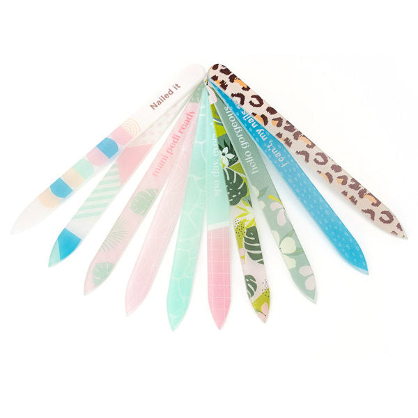 Lemon Lavender Glass Nail Files [LLGNF60]
