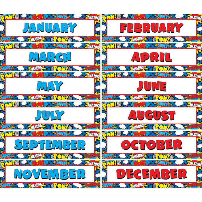 Superhero Monthly Headliners [TCR5590]