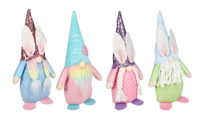 EASTER THEME GNOME WITH BUNNY EARS 14 INCHES TALL [362307]