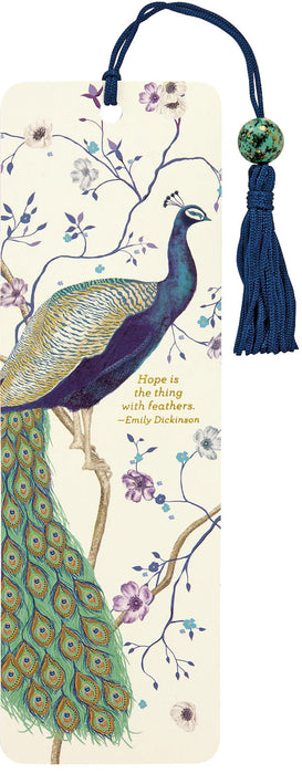 Peacock Beaded Bookmark [9781441320148]