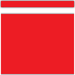 Red Straight Border Trim (D)