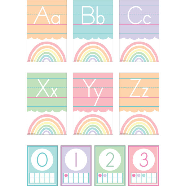 Pastel Pop Alphabet Bulletin Board [TCR8409]