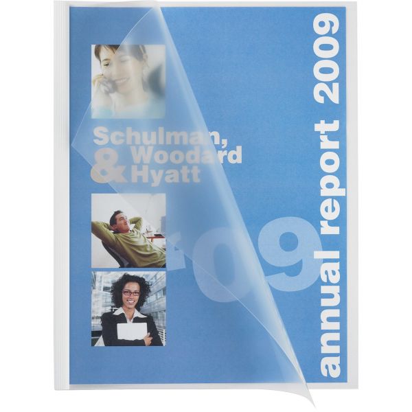 Business Source Slide Bind Clear Front Report Covers [BSN78503]