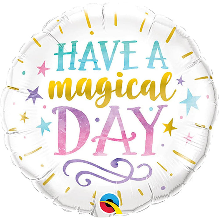 Have a Magical Day 18 Inch Foil Mylar Balloon [57260]