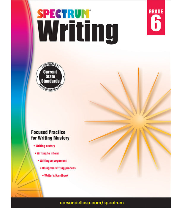 Spectrum Writing Book Grade 6 [CD704575]