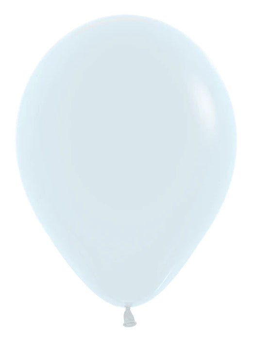 Sempertex 11 Inch Fashion White Latex Balloons Bag of 100 [53002]