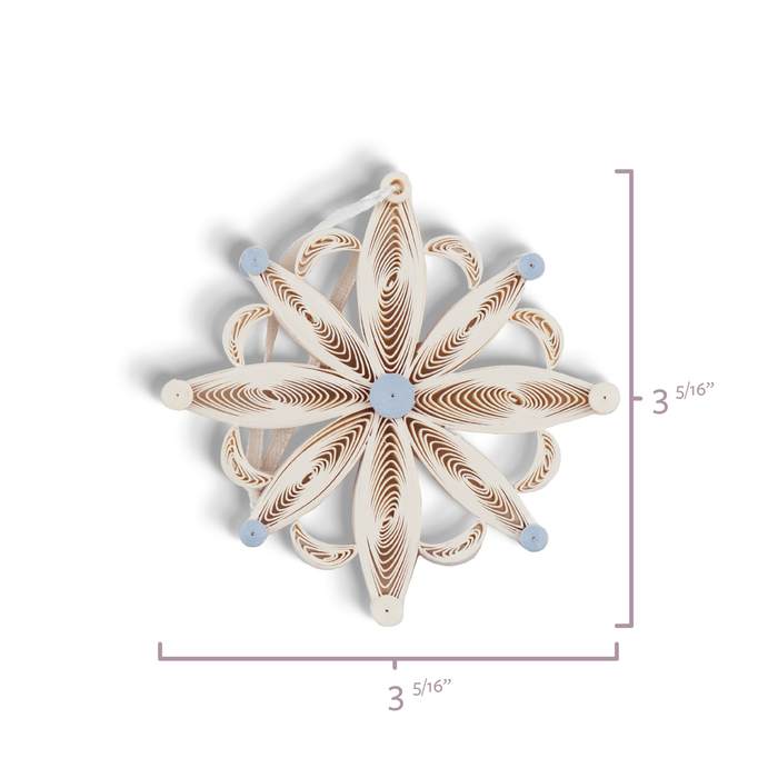 Quilled Snowflake Ornaments Box Set