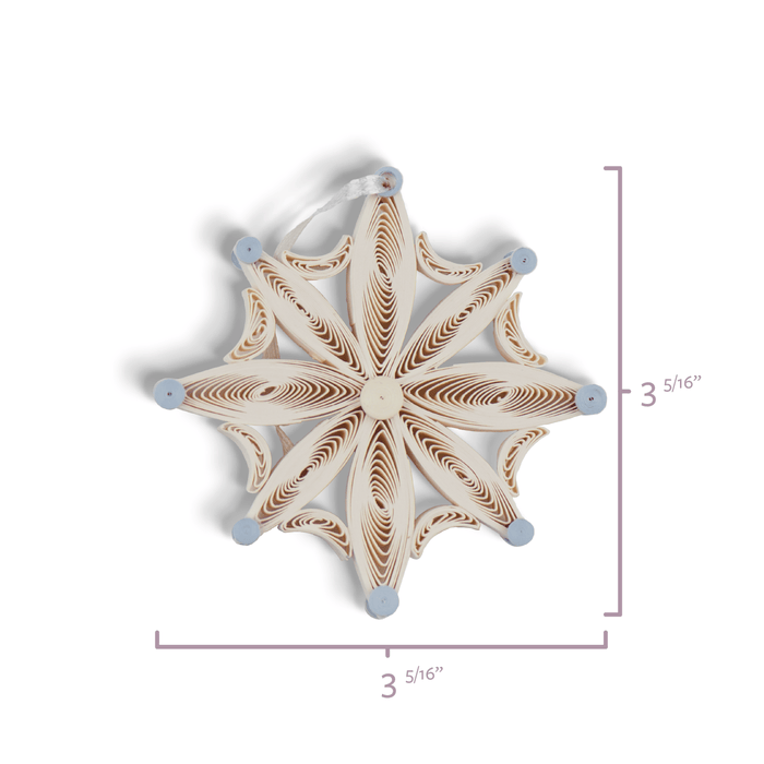 Quilled Snowflake Ornaments Box Set