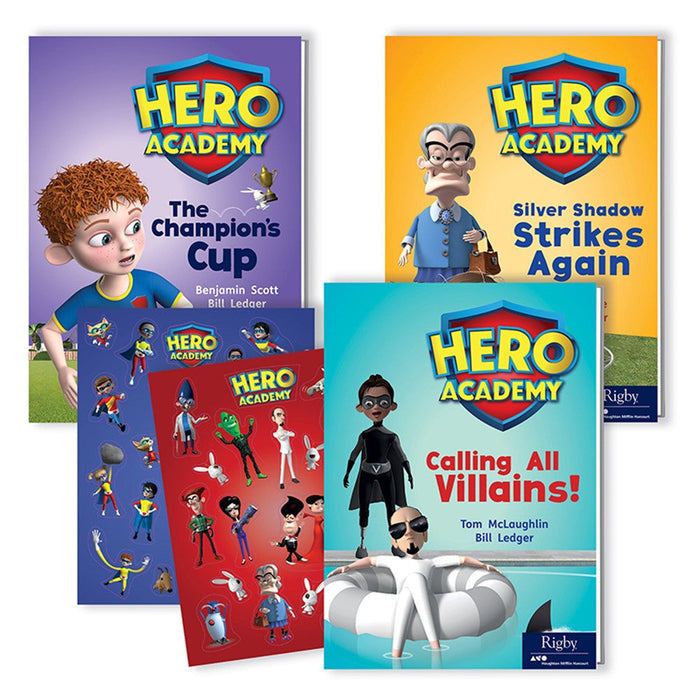 Hero Academy Leveled Readers Grade 3 (610L) [9780358177838]