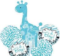 Its A Boy! Balloon Bouquet 5 Pieces [111122]