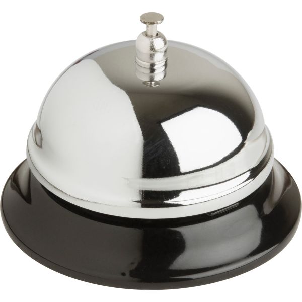 Business Source Nickel Plated Call Bell [BSN01583]