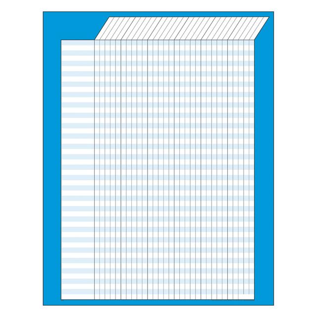 Blue Vertical Jumbo Incentive Chart [T73204]