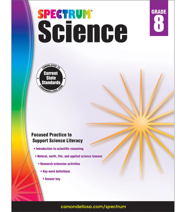 SPECTRUM SCIENCE BOOK GRADE 8 [CD704622]