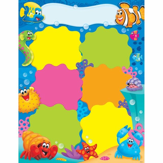 Job Chart Sea Buddies Learning Chart 17x22 [T38356]