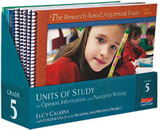 Units of Study in Opinion, Information, and Narrative Writing , Grade 5 [9780325089522]