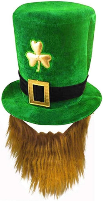 St Patricks Day Hat with Beard [42801]