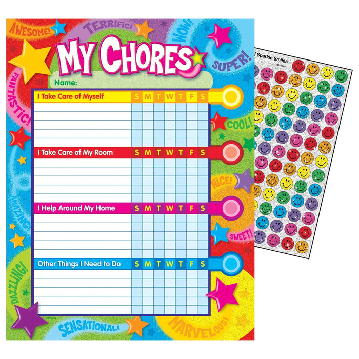 Praise Words ‘n Stars Success Charts/Chore Charts [T73130]