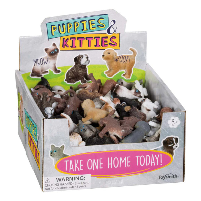 Puppies And Kitties Figures 1 Assorted Piece [4752]
