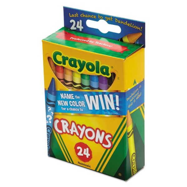 CRAYOLA CRAYONS 24CT [CYO523024]